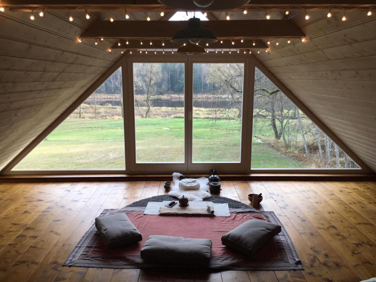 "Gaujmale" Sauna House In Nature Laukbeitini 외부 사진